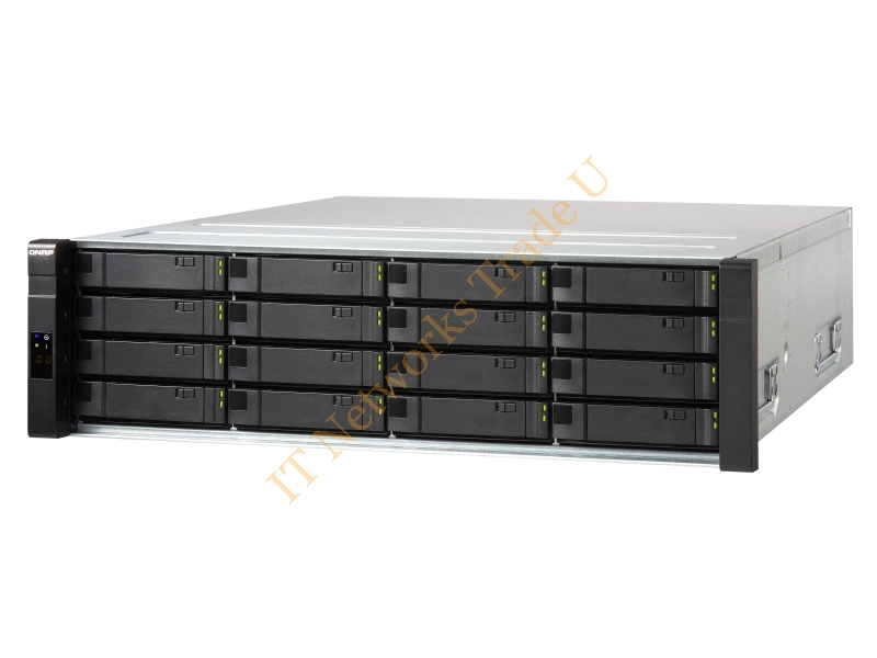 EJ1600-V2-US QNAP EJ1600-V2-US SAS 12Gbps 16-Bay 3U Rackmount RAID Expansion Enclosure for QNAP Network Storage Server (NAS) Network Storage System