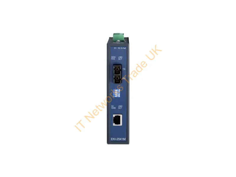 EKI-2541SI-AE - Advantech Eki-2541Si Network Media Converter 100 Mbit/S 1310 Nm Single-Mode Black
