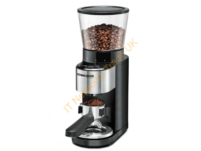 EKM500 - Rommelsbacher EKM 500 coffee grinder Black, Stainless steel