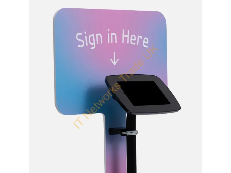 EL-BRD-B4-TA9-MN - Bouncepad Original Elevate + Branding Board (inc USB Cable) | Samsung Galaxy Tab A9 8.7 (2023) | Black | Covered Front Camera and Home Button