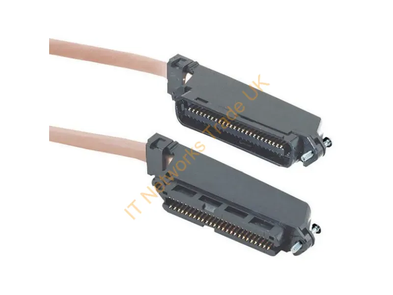 ELN25T-0050-MM - Black Box Cat3 15.2M Scsi Cable Beige 598.4" (15.2 M) 50-Pin Telco