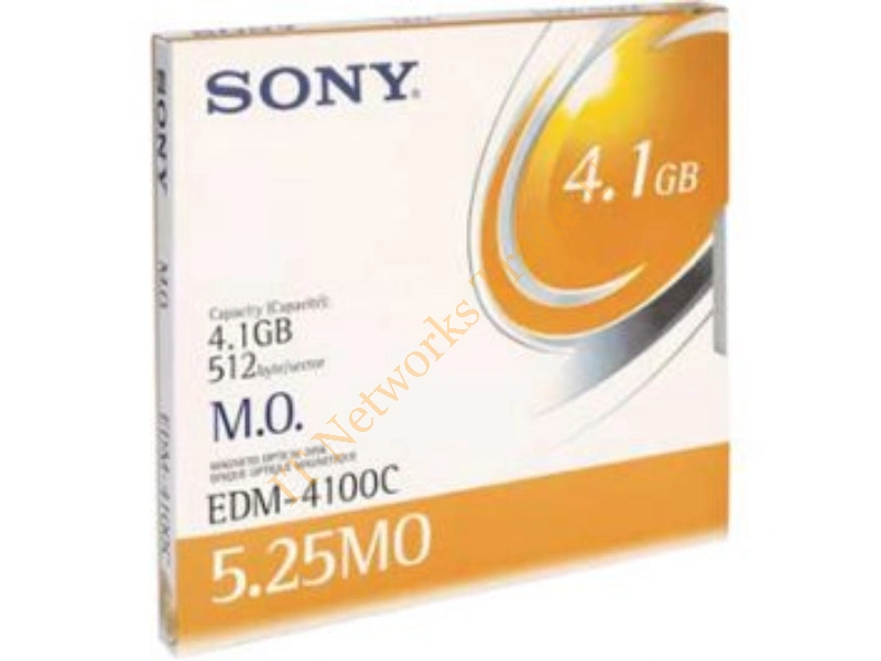 EM19100CWW Sony 5.25 Magneto Optical Media Rewritable 9.1MB 5.25 14x DVD Media