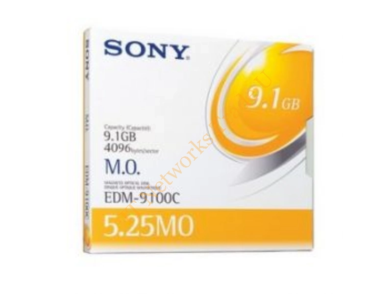 EM59100CWW Sony 5.25 Magneto Optical Media Rewritable 9.1GB 14x DVD Media