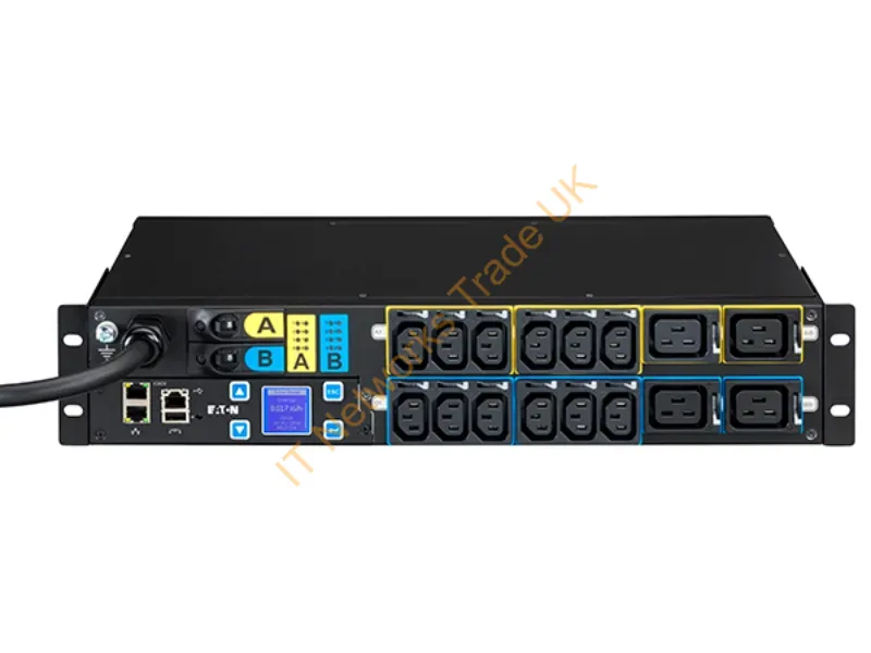 EMAH06 - Eaton EMAH06 power distribution unit (PDU) 16 AC outlet(s) 2U Black