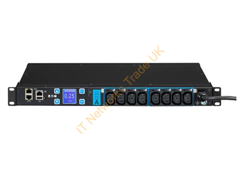 EMAH28 - Eaton EMAH28 power distribution unit (PDU) 8 AC outlet(s) 1U Black