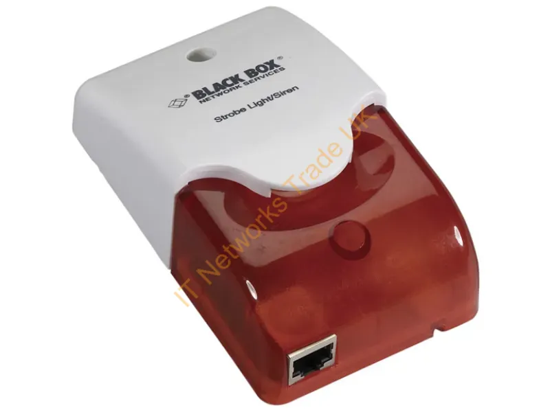 EME1SS-005 - Black Box Alertwerks Eme1Ss-005 Wired Siren Red, White