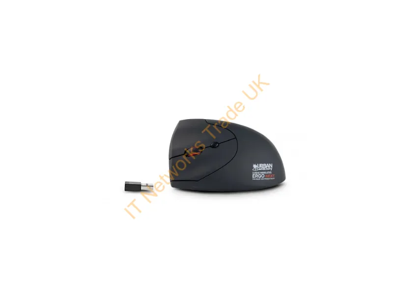 EML20UF-N - Urban Factory Ergo Next Mouse Left-Hand Rf Wireless + Usb Type-A Optical 1600 Dpi