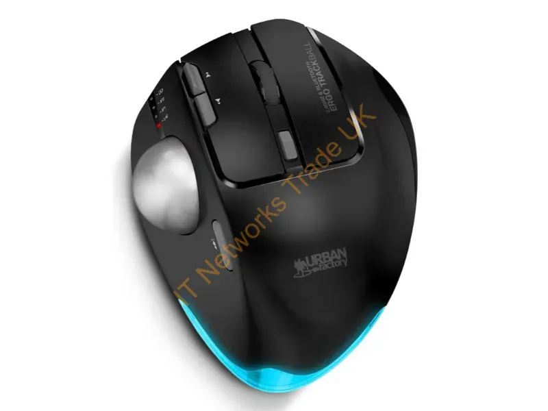 EMT01UF - Urban Factory Emt01Uf Mouse Office Right-Hand Rf Wireless + Bluetooth 4800 Dpi
