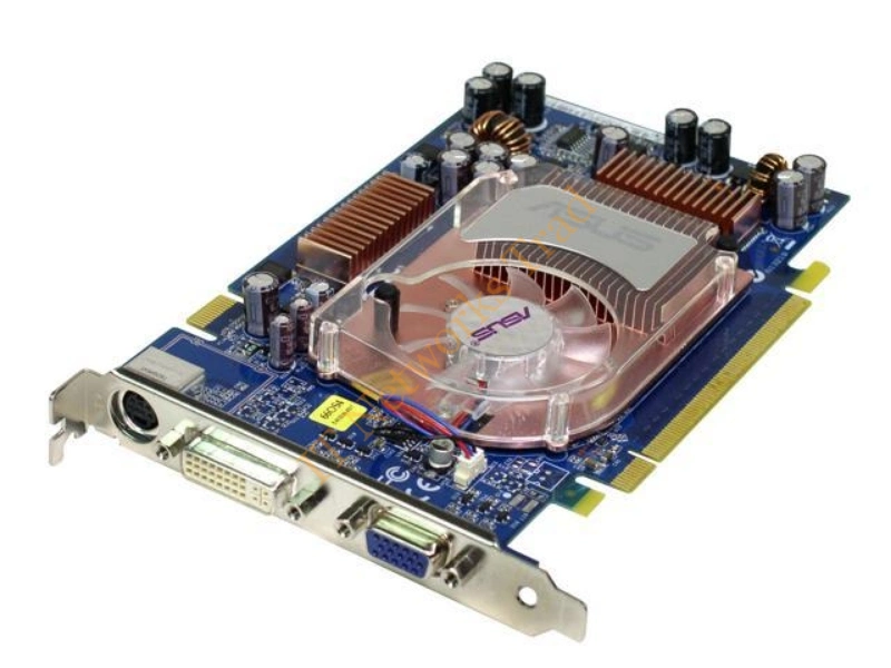 EN6600GT ASUS GeForce 6200 256MB DDR 64-Bit VGA / D-Sub PCI Express Video Graphics Card