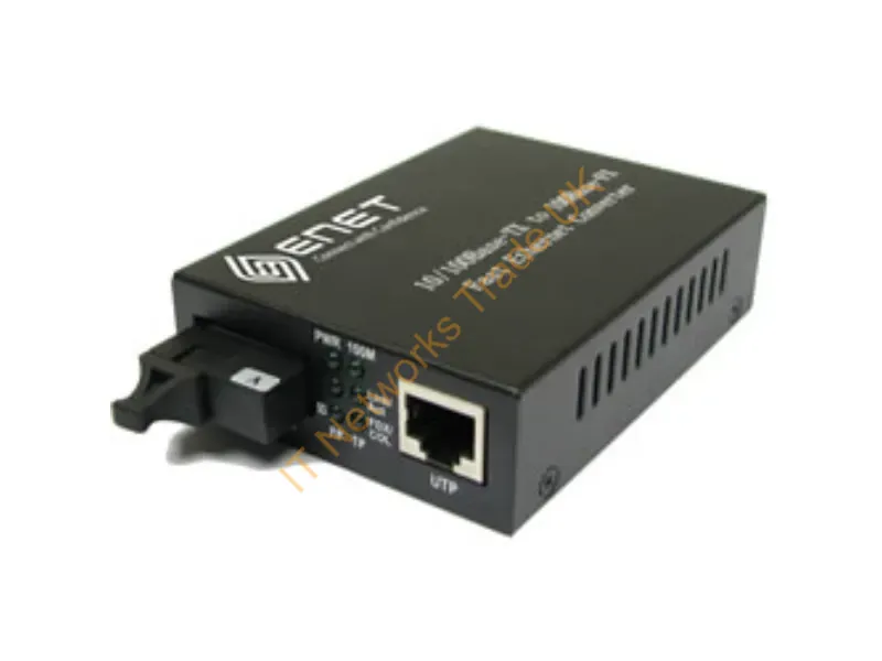 ENMC-FGET-BXD40 - Enet Components Enmc-Fget-Bxd40 Network Media Converter 1000 Mbit/S Single-Mode Black