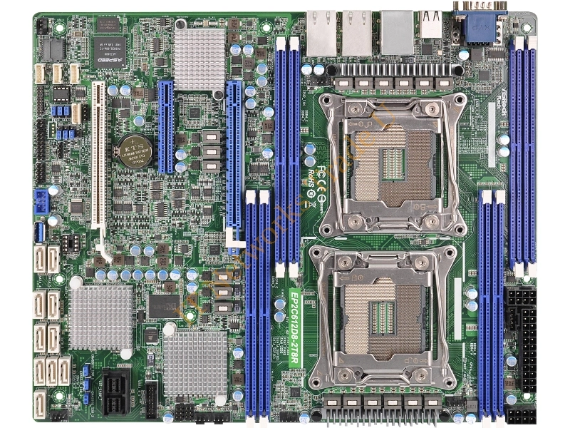 Asrock EP2C612D8-2T8R Intel C612 LGA 2011 (Socket R) ATX server/workstation motherboard