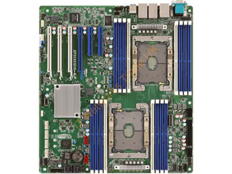 EP2C621D16-4LP - Asrock Motherboard Intel Xeon Dual Socket P C621 Ddr4 Pcie Sata3 Eeb Retail Intel C621 Lga 3647 (Socket P)