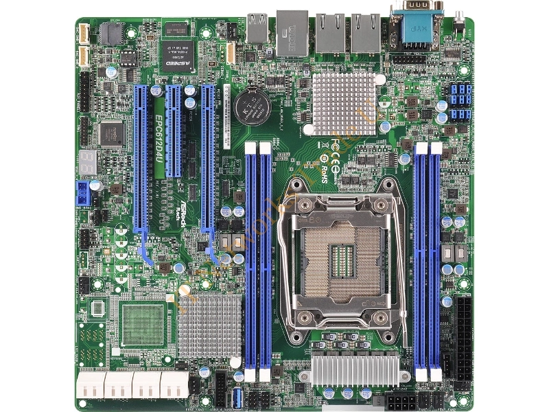 Asrock EPC612D4U Intel C612 LGA 2011 (Socket R) Micro ATX server/workstation motherboard