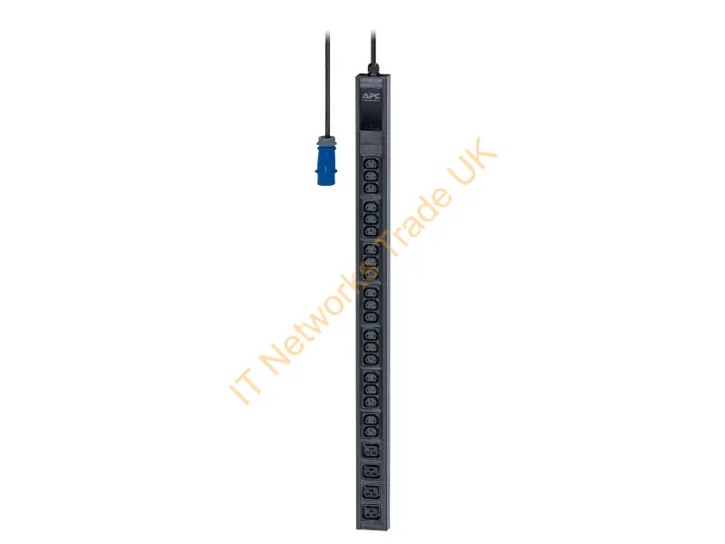 EPDU1116B - APC Easy Rack PDU, Basic, 0U, 1 Phase, 3.7kW, 230V, 16A, 20 x C13 and 4 x C19 outlets, IEC60309 2P+E inlet