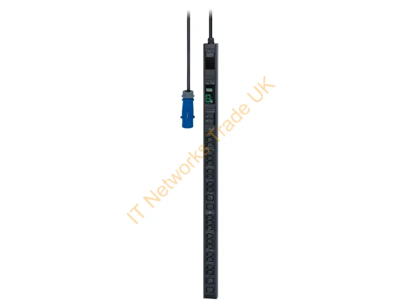 EPDU1132M - APC Easy Rack PDU, Metered, 0U, 1 Phase, 7.4kW, 230V, 32A, 20 x C13 and 4 x C19 outlets, IEC60309 2P+E inlet