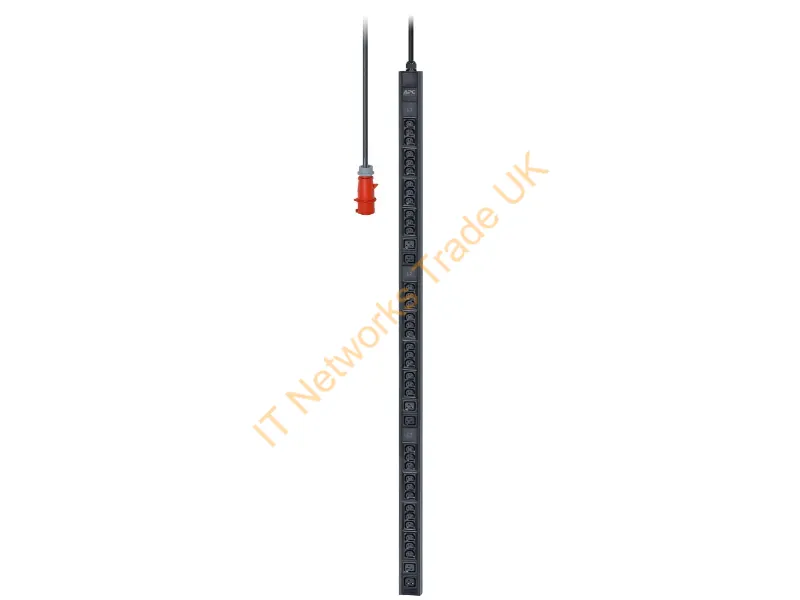 EPDU1216B - APC Easy Rack PDU, Basic, 0U, 3 Phase, 11kW, 230V, 16A, 36 x C13 and 6 x C19 outlets, IEC60309 3P+N+PE inlet