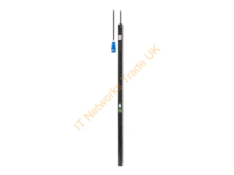 EPDU2132SMBO - APC Easy Rack PDU, Switched Metered Outlet, 0U, 1 Phase, 7.4kW, 230V, 32A, (20) C13 and (4) C19 outlets, IEC60309 2P+E inlet