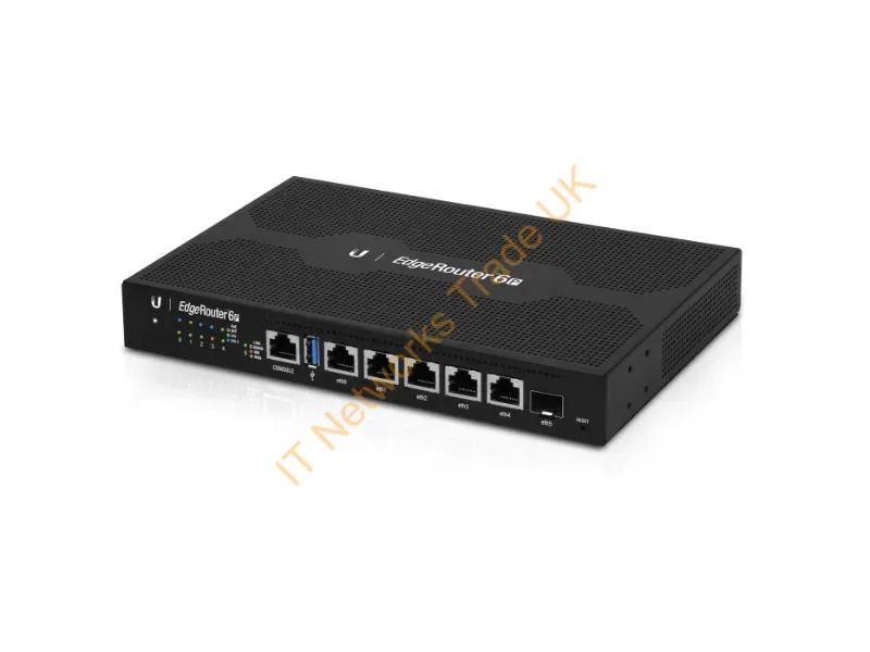 ER-6P - Ubiquiti Networks EdgeRouter 6P Ethernet LAN Black wired router