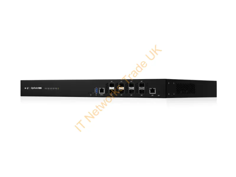 ER-8-XG - Ubiquiti Networks EdgeRouter, 10-Gigabit SFP+ Managed L3 Gigabit Ethernet (10/100/1000) 1U Black Network Switch