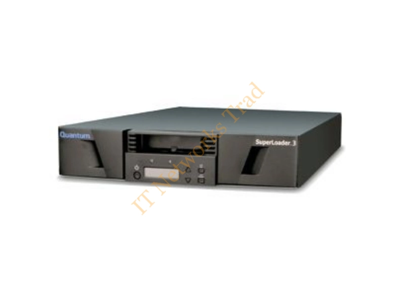 ER-L24AA-YF Quantum SuperLoader 3 LTO Ultrium 2 Tape Autoloader 1 x Drive/16 x Slot 3.2TB (Native) / 6.4TB (Compressed) SCSI Network Tape Drive Storage