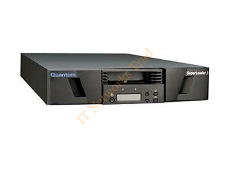 ER-S22AA-YF Quantum SuperLoader 3 Super DLT 600 Tape Autoloader 1 x Drive/16 x Slot 4.80 TB (Native) / 9.60 TB (Compressed) SCSI Network Tape Drive Storage
