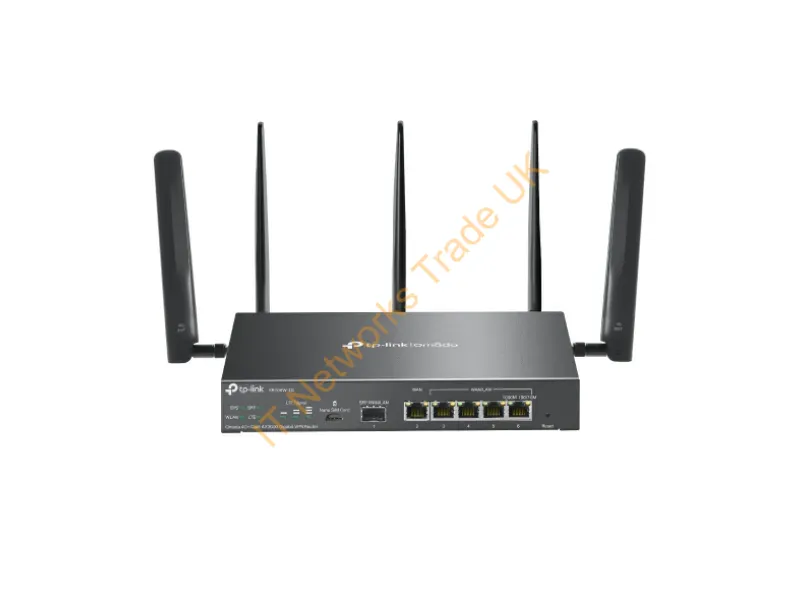 ER706W-4G - Tp-Link Omada Er706W-4G Wireless Router Gigabit Ethernet Dual-Band (2.4 Ghz / 5 Ghz) Black