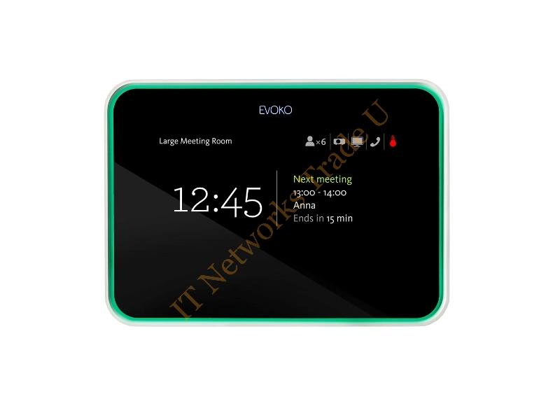 ERM1001 - Evoko Room Manager 8" Tabletop touch screen monitor