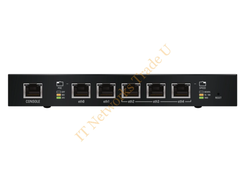 ERPOE-5 - Ubiquiti Networks EdgeRouter ERPOE-5 Ethernet LAN Black wired router