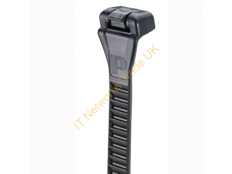 ERT2M-C20 - Panduit Ert2M-C20 Cable Tie Thermoplastic Polyurethane (Tpu) Black 100 Pc(S)