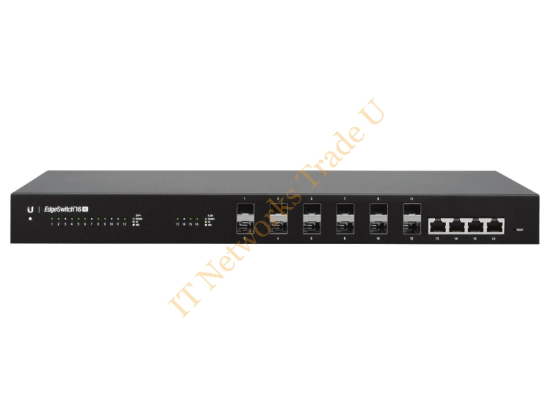 ES-16-XG - Ubiquiti Networks ES€'16€'XG Managed network switch 10G Ethernet (100/1000/10000) 1U Black