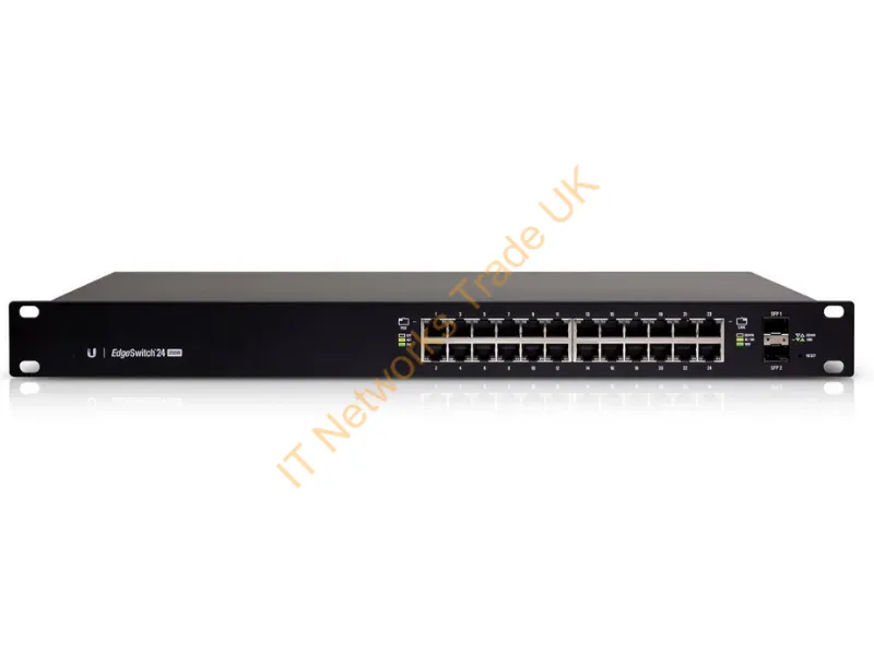 ES-24-250W - Ubiquiti Networks ES-24-250W Managed network switch L2/L3 Gigabit Ethernet (10/100/1000) Power over Ethernet (PoE) 1U Black network switch