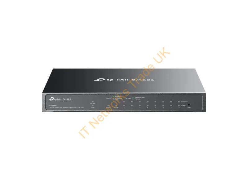 ES210GMP - Tp-Link Omada Es210Gmp Network Switch Managed Gigabit Ethernet (10/100/1000) Power Over Ethernet (Poe) Black