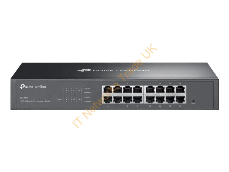 ES216G - Tp-Link Omada Es216G Network Switch Managed L2 Gigabit Ethernet (10/100/1000) Black