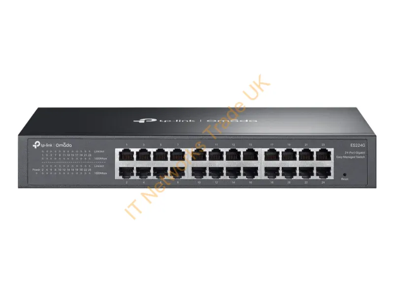 ES224G - Tp-Link Omada Es224G Network Switch Managed L2 Gigabit Ethernet (10/100/1000) Black