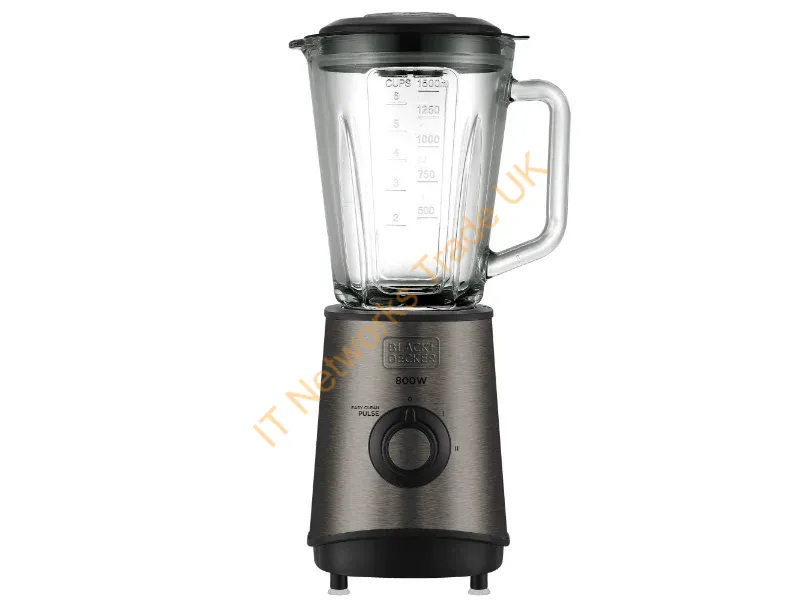 ES9120020B - Black & Decker BXJB800E Tabletop blender 800 W Black, Transparent