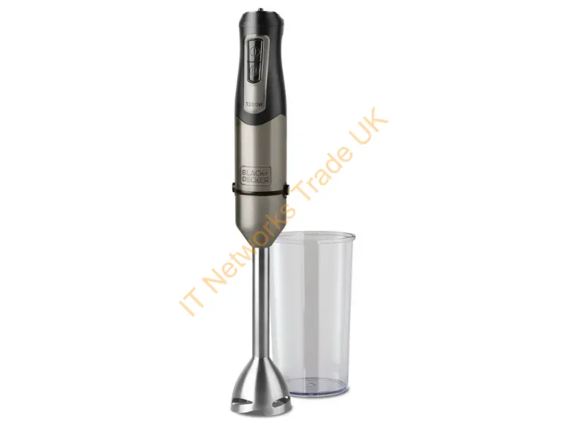 ES9160130B - Black & Decker BXHB1200E 1 L Immersion blender 1200 W Black, Stainless steel