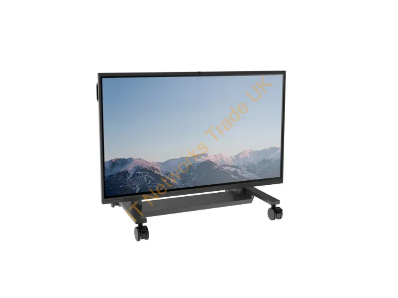 EST11 - Maxhub Motorized Mobile Stand, Suitable For Lcd Displays 43 /55In/65In/75In/86In, Univ Wheels.