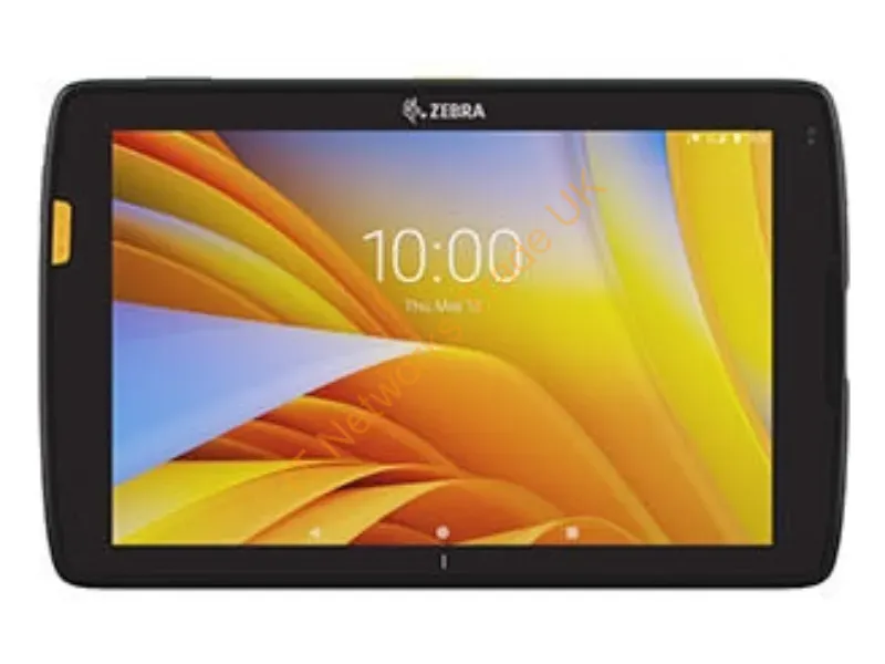 ET45BB-101D2BM-NA - Zebra Et45 Snapdragon 128 Gb 10.1" 8 Gb Wi-Fi 6 (802.11Ax) Blue, White