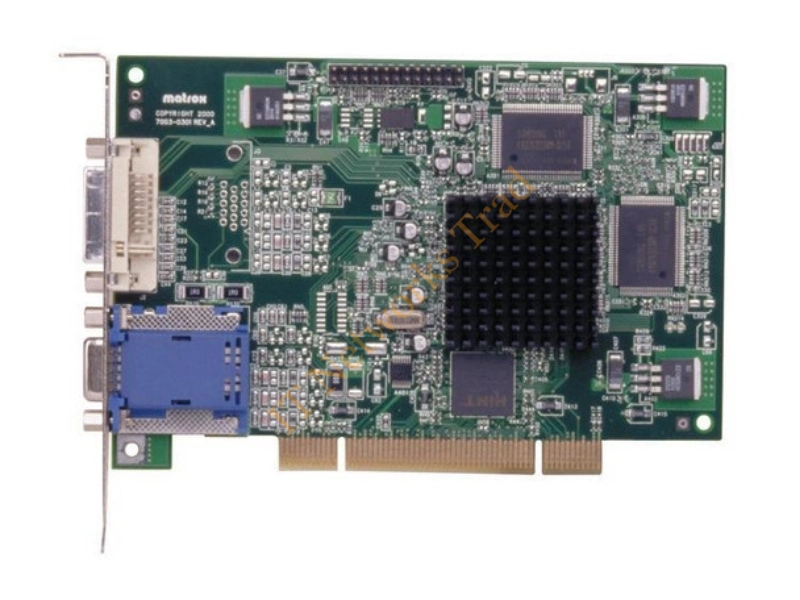 ET866 Matrox Millennium G450 32MB PCI with VGA DVI Ports Video Graphics Card