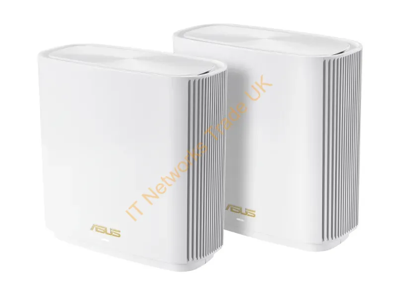 ET8W-2-PK - Asus Zenwifi Et8 Tri-Band (2.4 Ghz / 5 Ghz / 6 Ghz) Wi-Fi 6E (802.11Ax) White 4 Internal