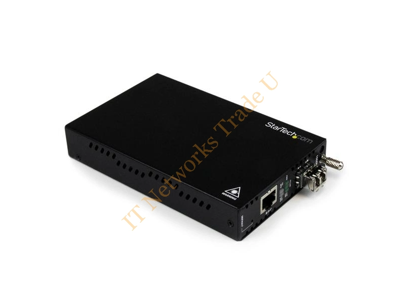 ET91000LCOAM - StarTech.com OAM Managed Gigabit Ethernet Fiber Media Converter Multi Mode LC 550m 802.3ah Compliant Networking