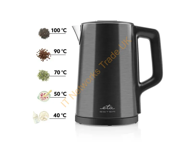 ETA459790000 - Eta ETA459790000 electric kettle 1.5 L 2200 W Black