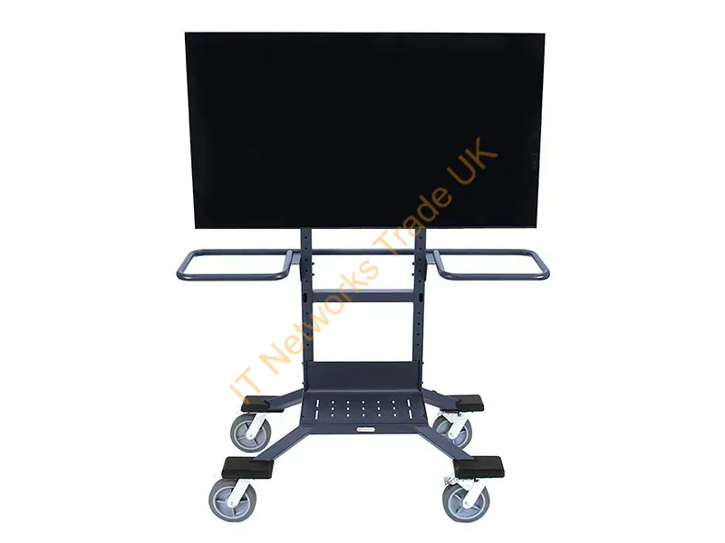 ETCMHD-SB - Bretford Bretford, Explorer Tv Cart, Hndl, Dr Lcks, Storm Blue