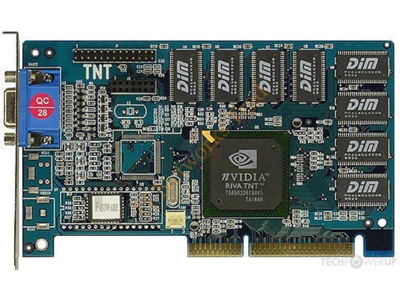ETNT2 nVidia 32MB AGP Video Graphics Card