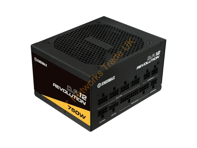 ETV750G - Enermax Revolution D.F.12 power supply unit 750 W 20+4 pin ATX ATX Black