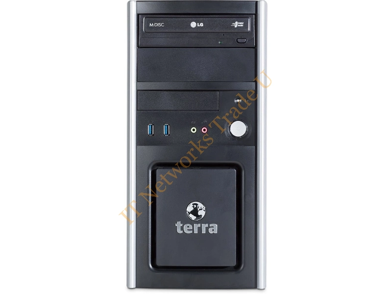 Wortmann AG TERRA PC-Business 5000S Greenline 3.9GHz i3-7100 Mini Tower Black PC Workstation Systems