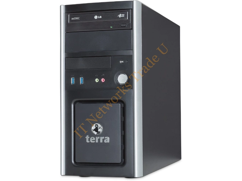 Wortmann AG TERRA PC-BUSINESS 5000S 3.9GHz i3-7100 Mini Tower Black,Silver PC Workstation Systems