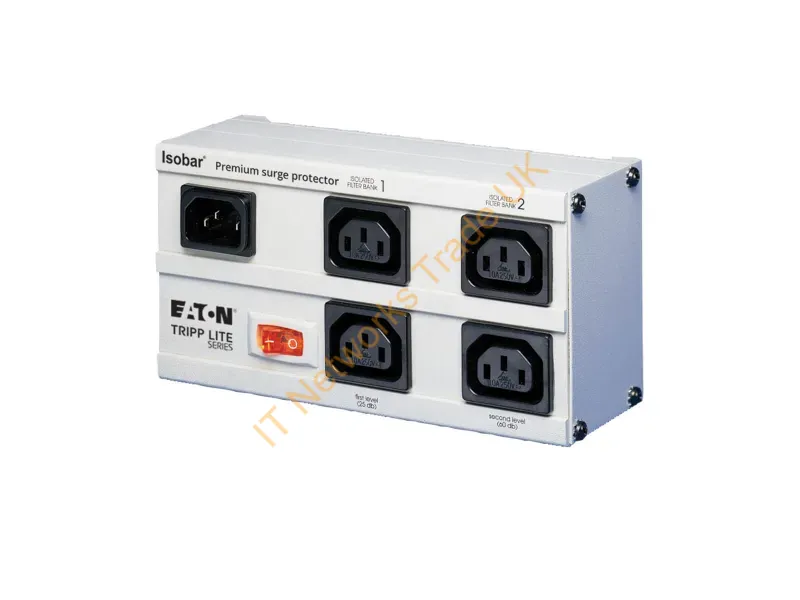 EURO-4 - Tripp Lite Euro-4 Surge Protector Black, Gray 4 Ac Outlet(S) 230 V 78.7" (2 M)
