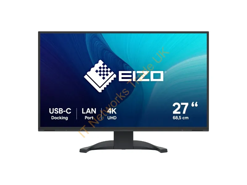 EV2740X-BK - Eizo Flexscan Ev2740X-Bk Computer Monitor 27" 3840 X 2160 Pixels 4K Ultra Hd Lcd Black