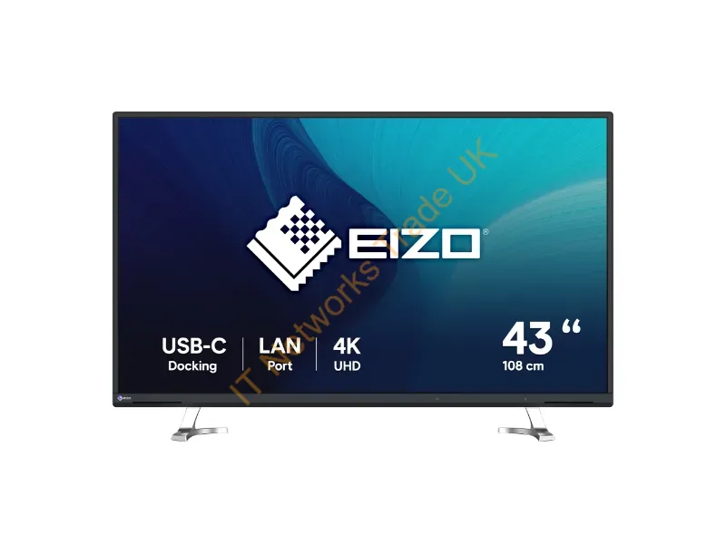 EV4340X-BK - Eizo Flexscan Ev4340X-Bk Computer Monitor 42.5" 3840 X 2160 Pixels 4K Ultra Hd Lcd Black